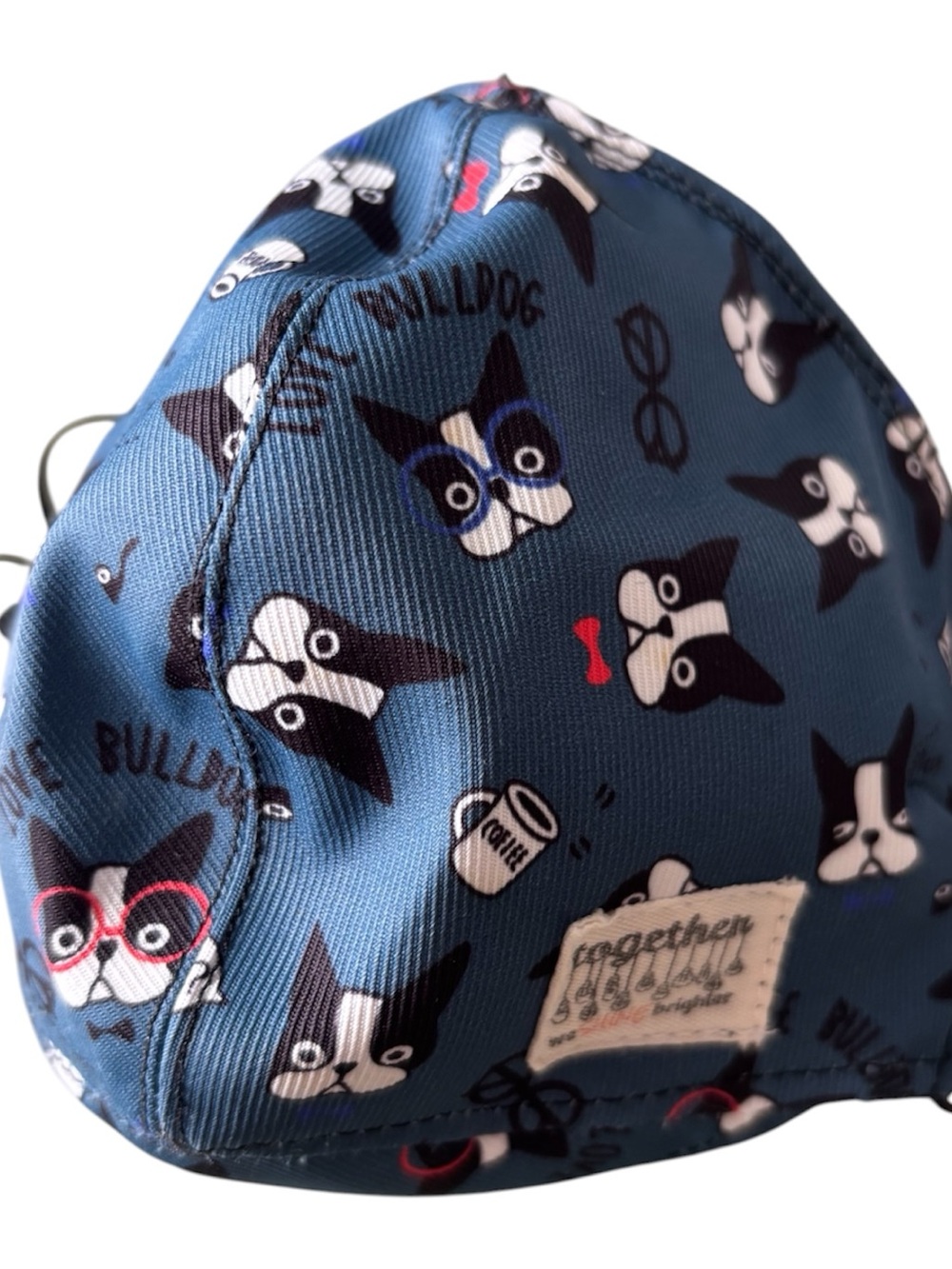 Washable Reusable Facial Mask Dog Print